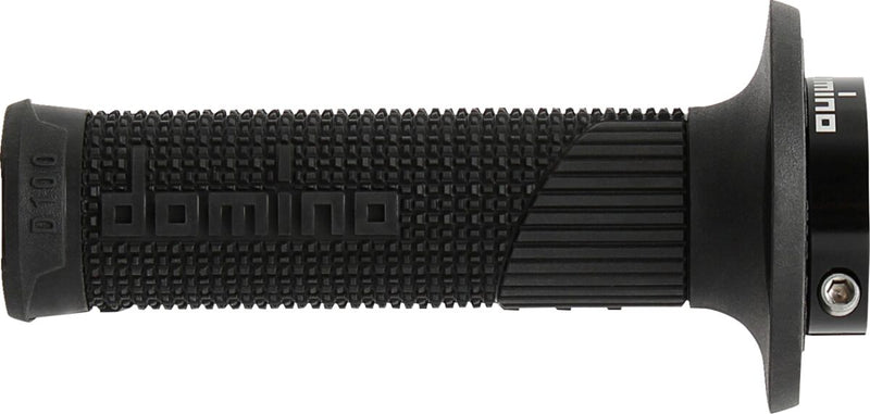 D100 D-Lock Grips Black / Flat For Gas Gas EX 250 F 2021-2025