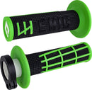 EMIG 2.0 Lock-On Grips Black / Flat / Green For Beta RR 125 2018-2022 - 22 MM