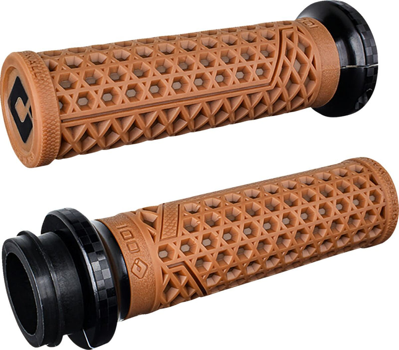 Vans Harley Davidson Grips Black / Flat / Gum Rubber For Harley Davidson FLD 1690 2012-2013 - 25.4 MM