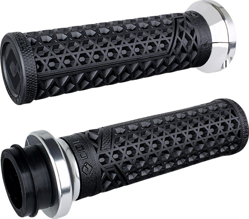 Vans Harley Davidson Grips Black / Flat / Silver For Harley Davidson FLDE 1750 ABS 2018-2020 - 25.4 MM
