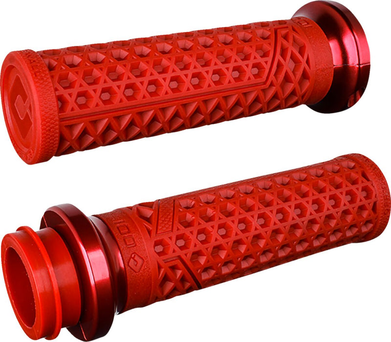 Vans Harley Davidson Grips Flat / Red For Harley Davidson FLDE 1750 ABS 2018-2020 - 25.4 MM