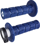 V2 Rogue Lock-On Grips Blue / Flat For Beta RR 125 2018-2022 - 22 MM