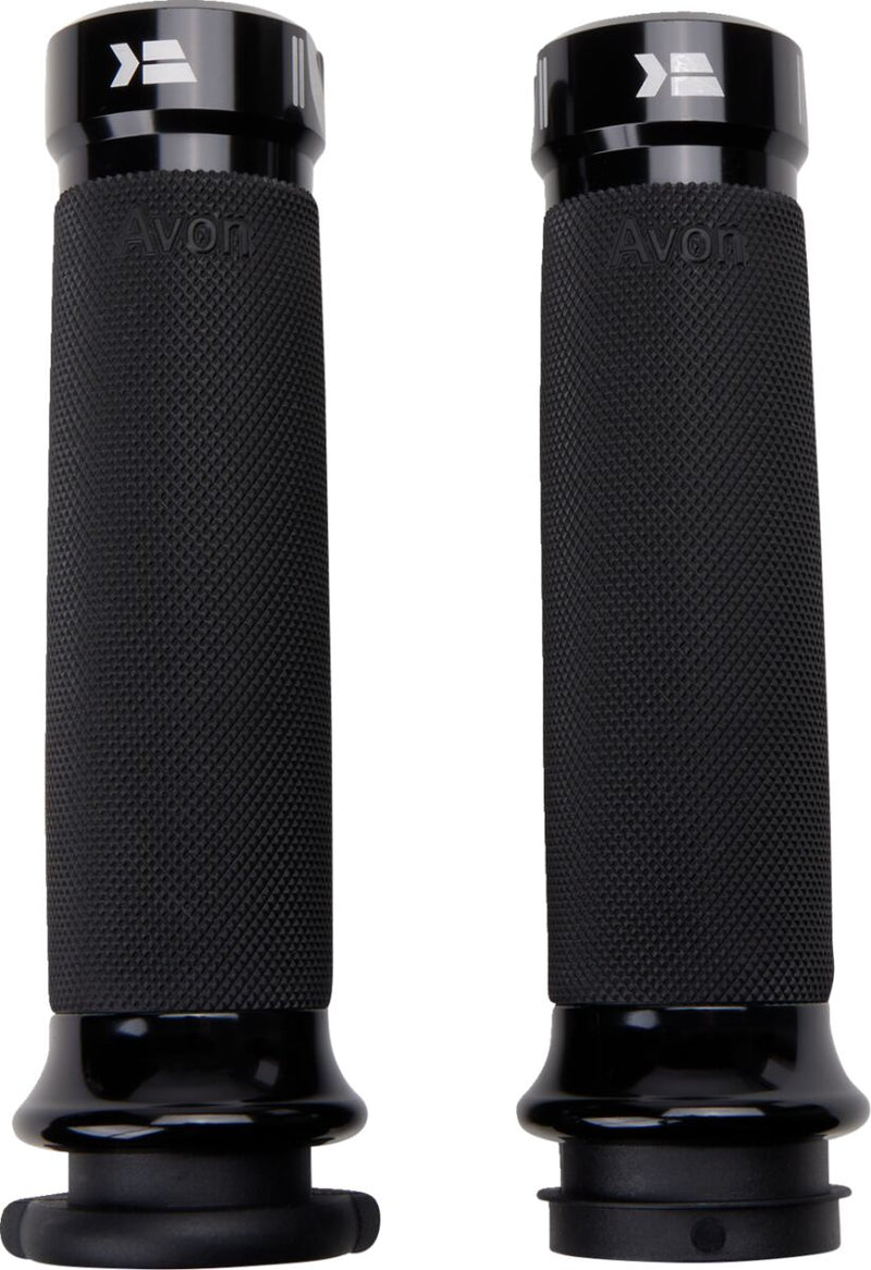 Klassic Grips Black Harley Davidson FLFBS 1868 ABS 2024 - 25.4 MM