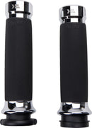 Klassic Grips Chrome Harley Davidson FLFBS 1868 ABS 2024 - 25.4 MM