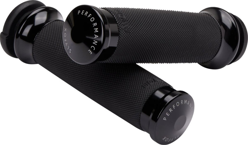 Grips Black / Gloss For Harley Davidson FLDE 1750 ABS 2018-2020 - 25.4 MM