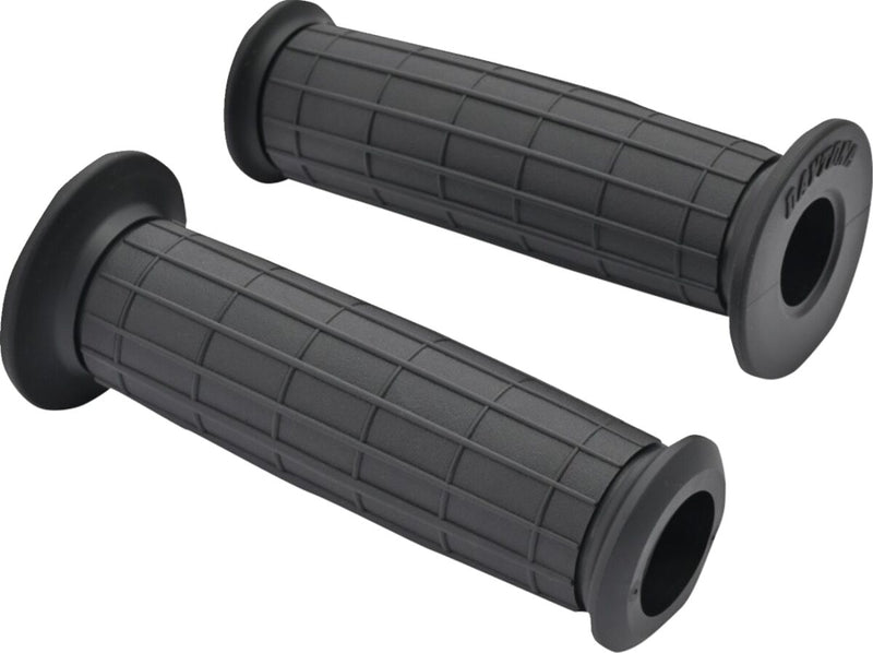 "GRIPPYGRIP" GGD-Vintage Grips Black - 22 MM
