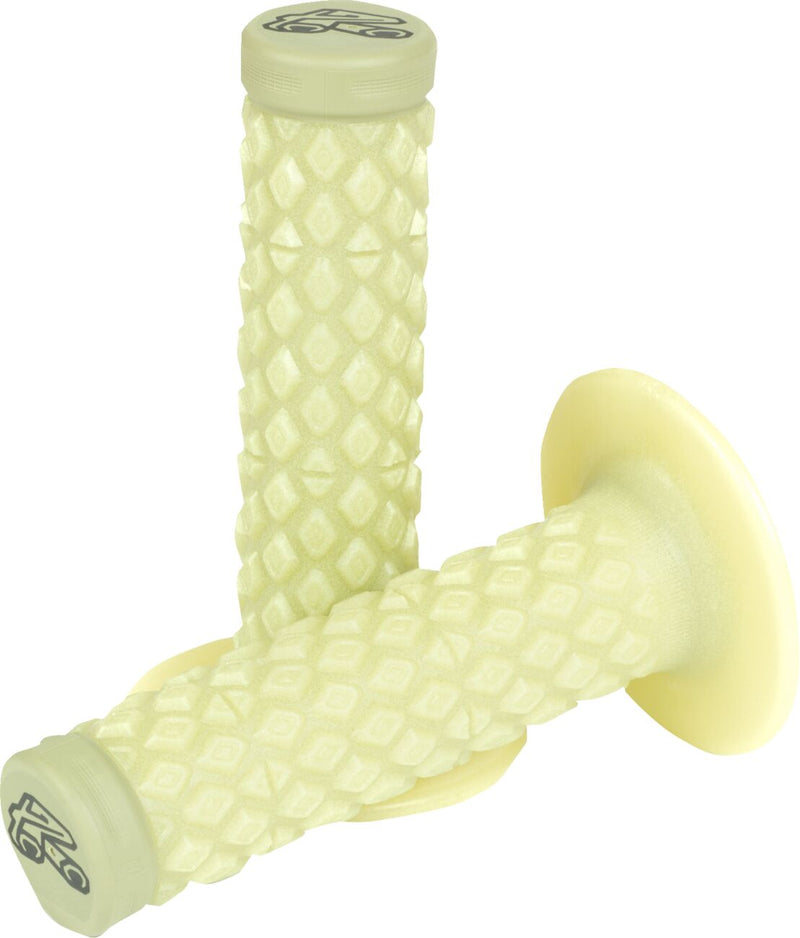 MX R-Works Aramid Comfort Dual Grips Off-White