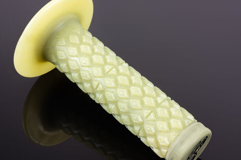 MX R-Works Aramid Comfort Dual Grips Off-White