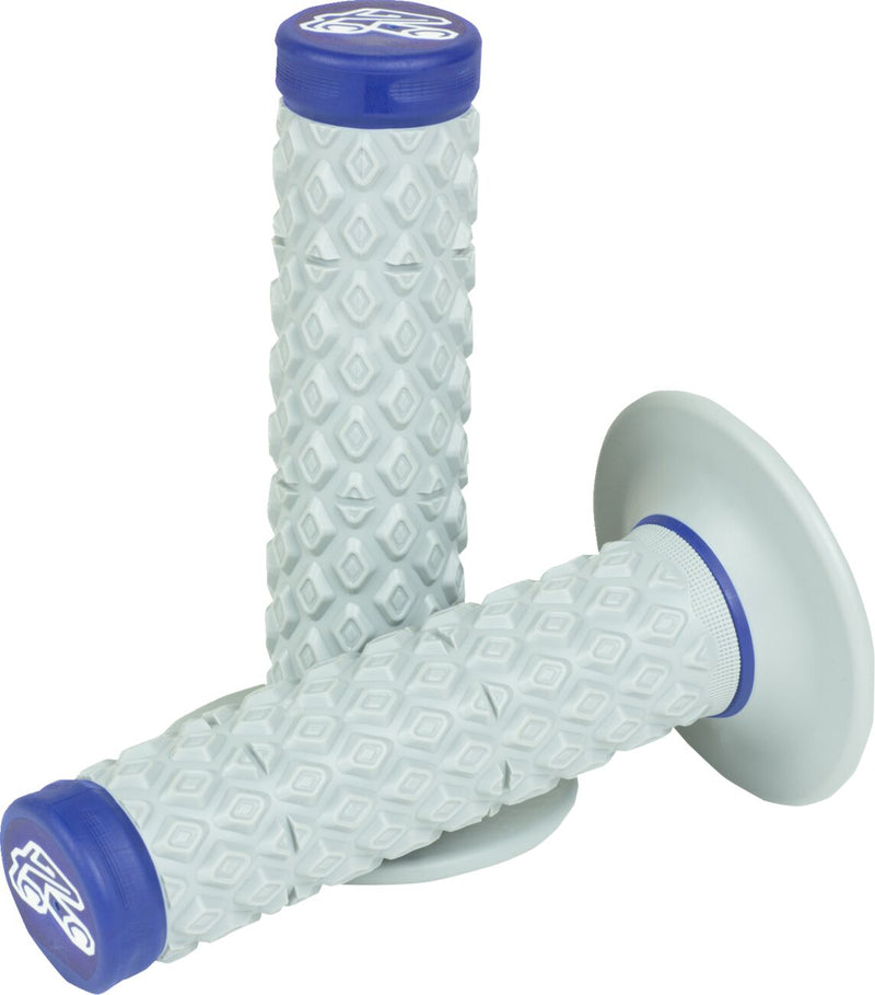 MX Soft/Firm Comfort Dual Grips Blue / Grey