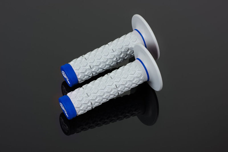 MX Soft/Firm Comfort Dual Grips Blue / Grey