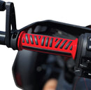 Combat Grips Black / Flat / Red For Can AM (BRP) RYKER 600 ACE 2019-2024 - 22 MM