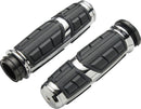 Chicane Grips Chrome For Harley Davidson FLDE 1750 ABS 2018-2020 - 25.4 MM