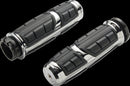 Chicane Grips Chrome For Harley Davidson FLD 1690 2012-2013 - 25.4 MM