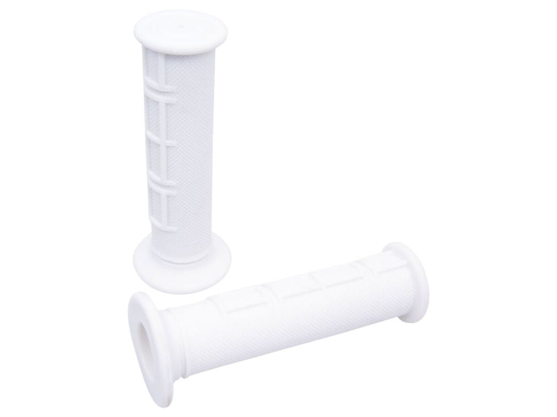 MX Half Waffle Grip Set White