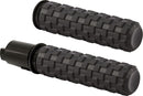 Air Trax Grips Black For Harley Davidson FLHCS 1923 ABS - 25.4 MM