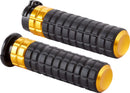 SpeedLiner Grips Black / Gold For Harley Davidson FLD 1690 - 25.4 MM