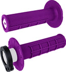 V2 Waffle Lock-On Grips Flat / Purple For Beta RR 125 2018-2022 - 22 MM
