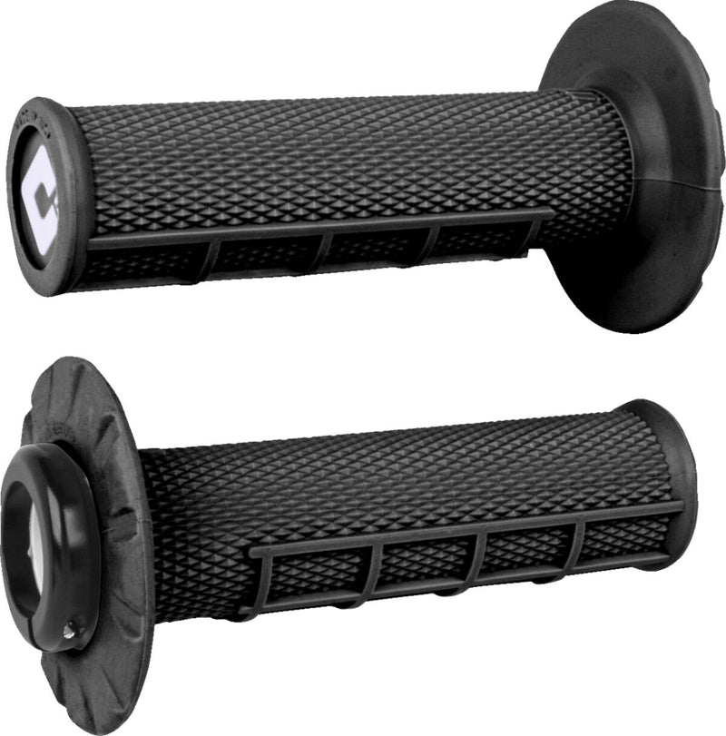 Half Waffle v2.1 Lock-On Grips Black - 22 MM