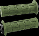 Rogue 2.1 Lock-On Grips Black / Flat / Green - 12.5 CM