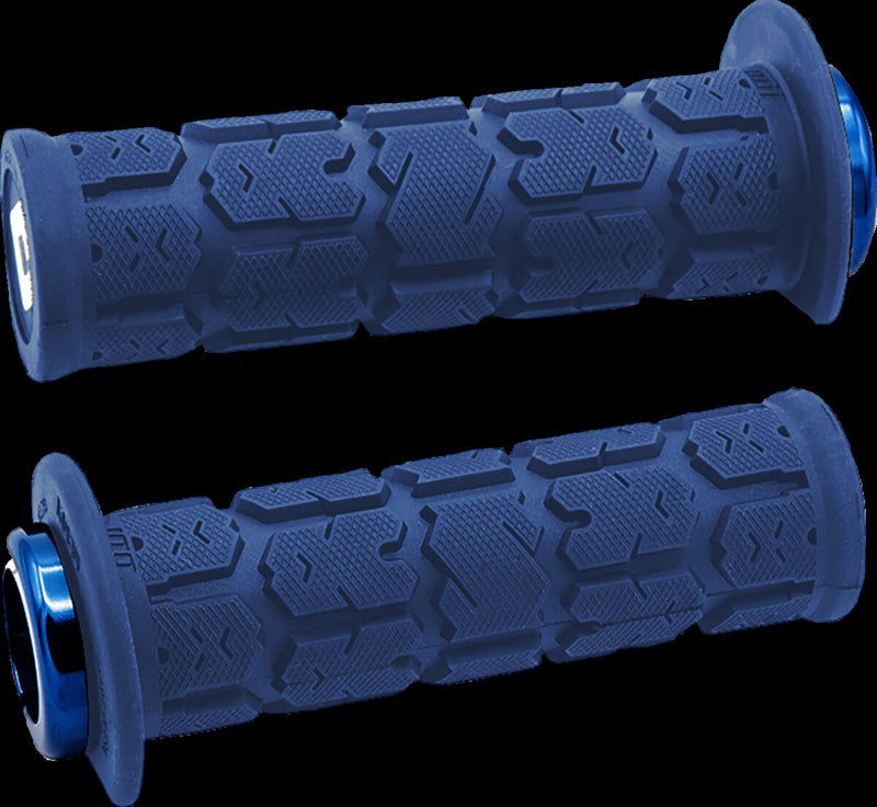 Rogue 2.1 Lock-On Grips Blue / Flat / Navy - 12.5 CM