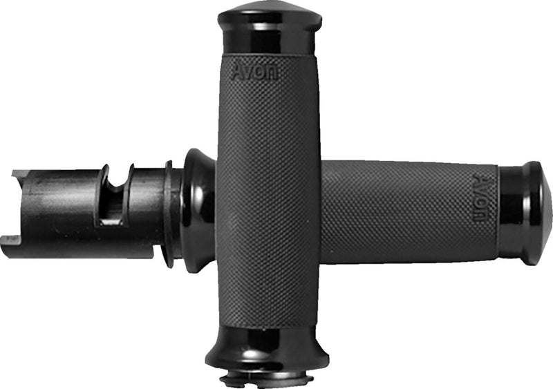 Custom Contour Grips Anodized / Black For Harley Davidson FLFBS 1923 ABS 2025-2026 - 11.7 CM