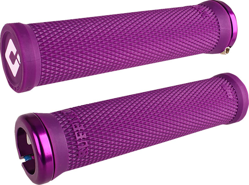 Ruffian 2.1 Lock-On Grips Flat / Purple - 13.5 CM
