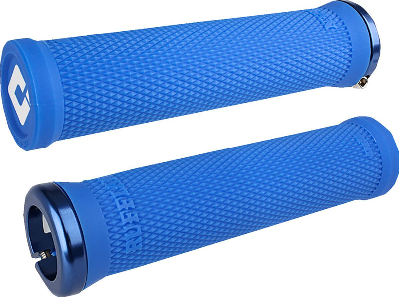 Ruffian 2.1 Lock-On Grips Blue / Flat - 13.5 CM