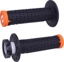 Nomad Lock-On Grips Black / Flat / Orange For Beta RR 125 2018-26 - 22 MM