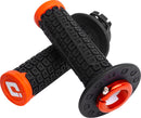 Nomad Lock-On Grips Black / Flat / Orange For Beta RR 125 2018-26 - 22 MM