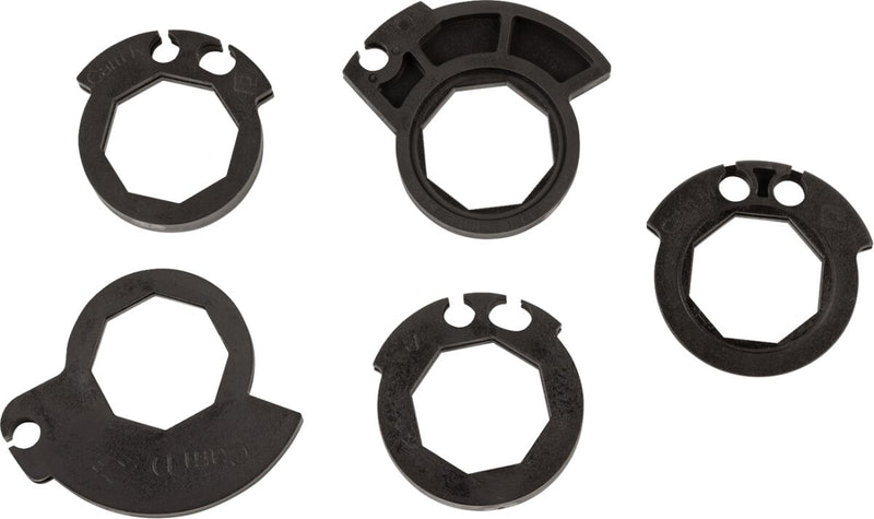 Nomad Lock-On Grips Black / Flat / Orange For Beta RR 125 2018-26 - 22 MM