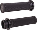 Ruffian Lock-On Street Grips Black / Flat / Polished For Indian CHALLENGER 108 ABS 2020-2023 - 25.4 MM