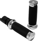 Contour Color Grips Black / Chrome For Harley Davidson FLFBS 1923 ABS 2025-2025