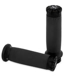 Hawk Grips Black For Harley Davidson FLD 1690 2012-2013 - 25.4 MM