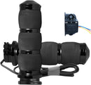 Heated Grips Anodized / Black For Harley Davidson FLD 1690 2012-13 - 14 CM