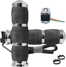 Heated Grips Black / Chrome For Honda GL 1800 2014-15 - 14 CM