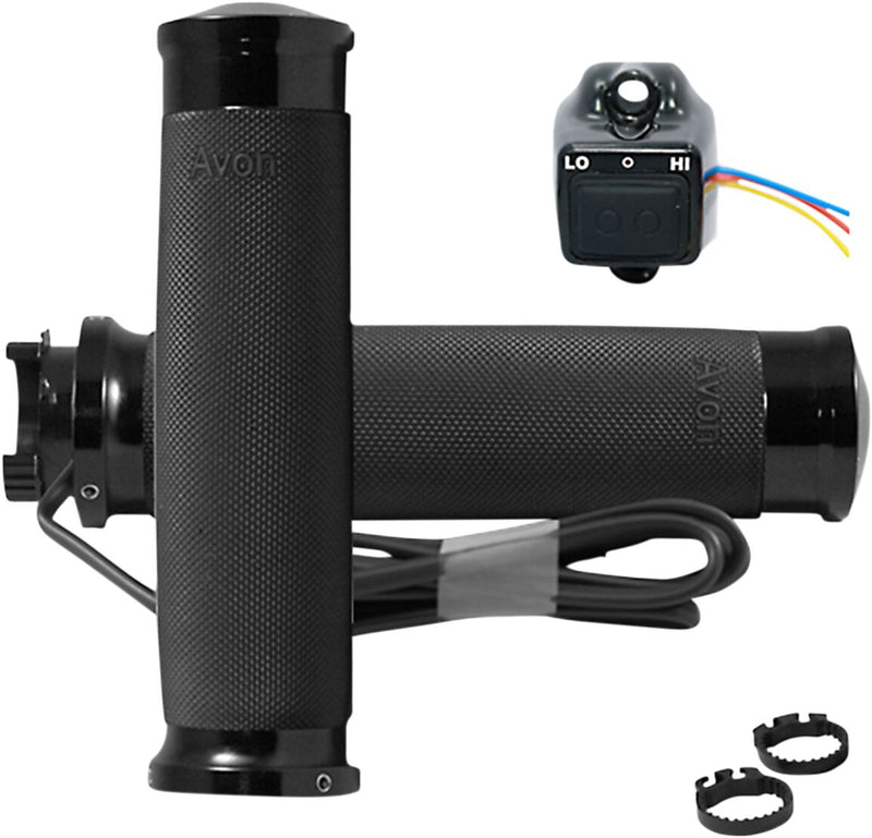 Heated Grips Anodized / Black For Honda NRX 1800 2004-2005 - 25.4 MM