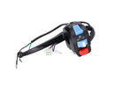 Left Handle Switch Assembly With Brake Lever Black For Baja SC 50