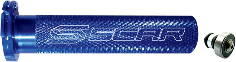 Motocross Aluminum Throttle Tube With Bearing Blue For Kawasaki KLX 125 2010-2015 - 22 MM
