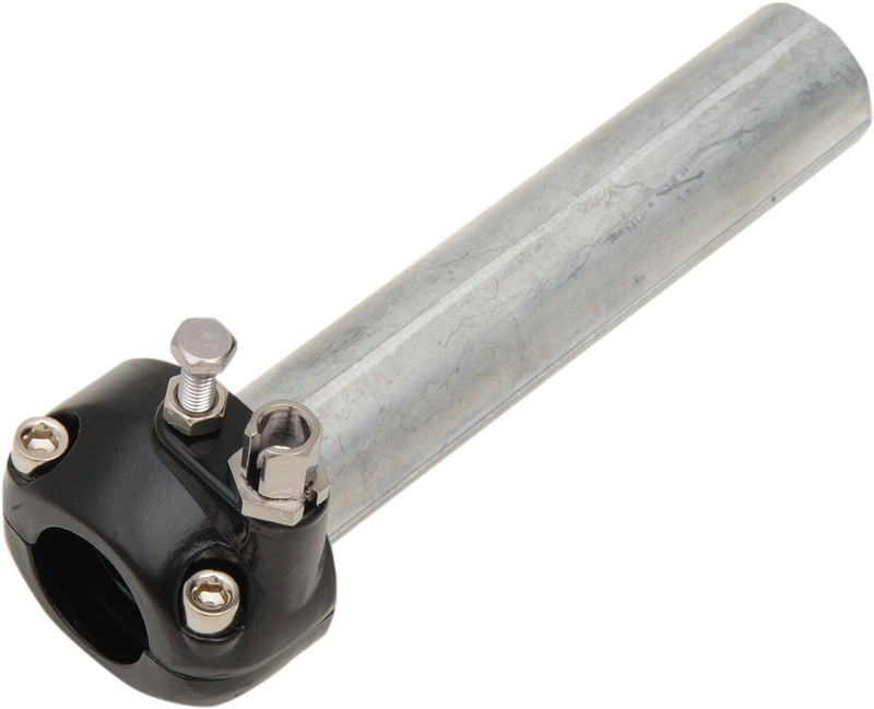 7/8" Throttle Assembly Black / Powder-Coated - 7/8 Inch
