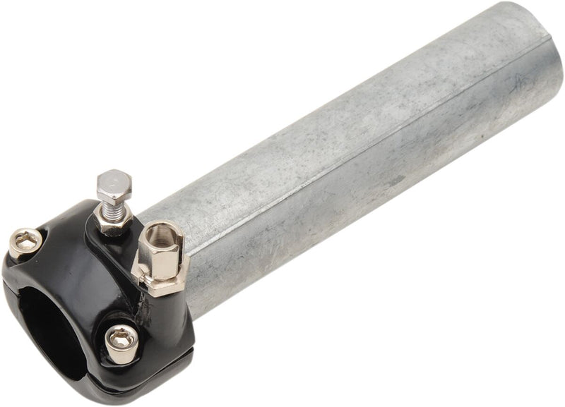 1" Throttle Assembly Black / Powder-Coated - 25.4 MM