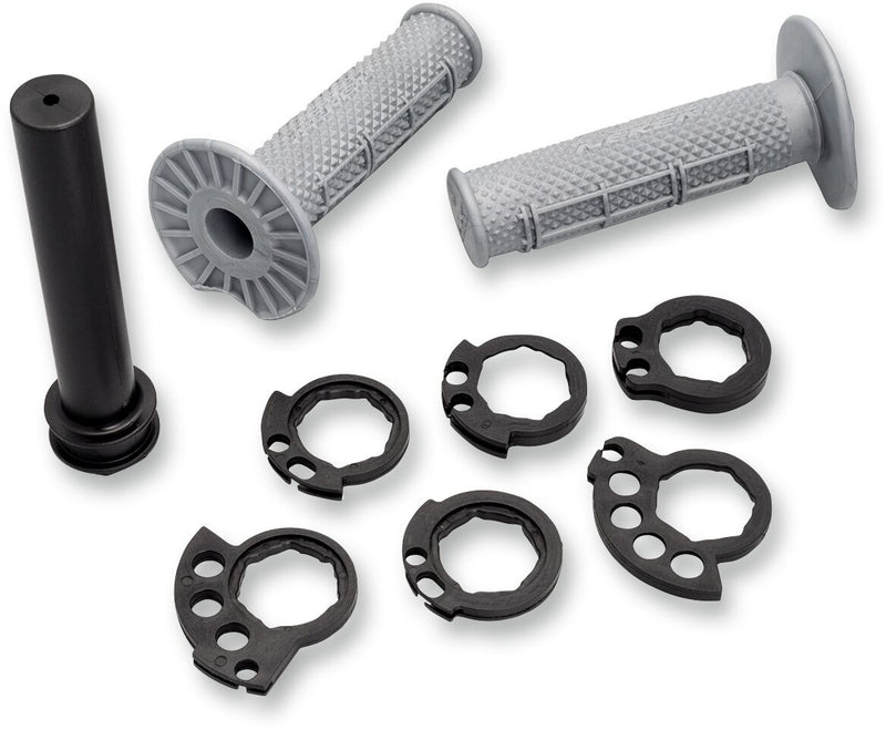 SFH Throttle Tube/Grip Kit Black / Grey For Gas Gas MC 125 2021-2023