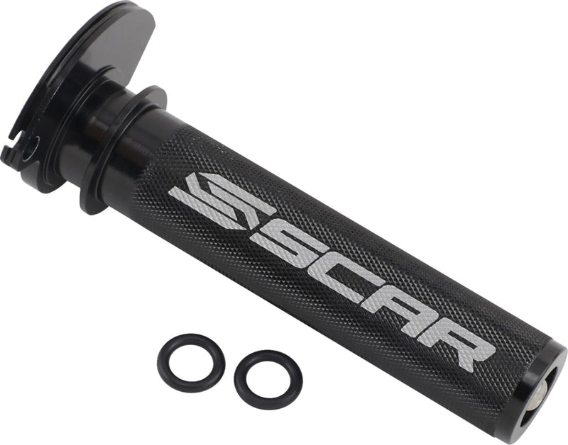 Motocross Aluminum Throttle Tube With Bearing Black For Gas Gas MC 125 2021-2024 - 22 MM