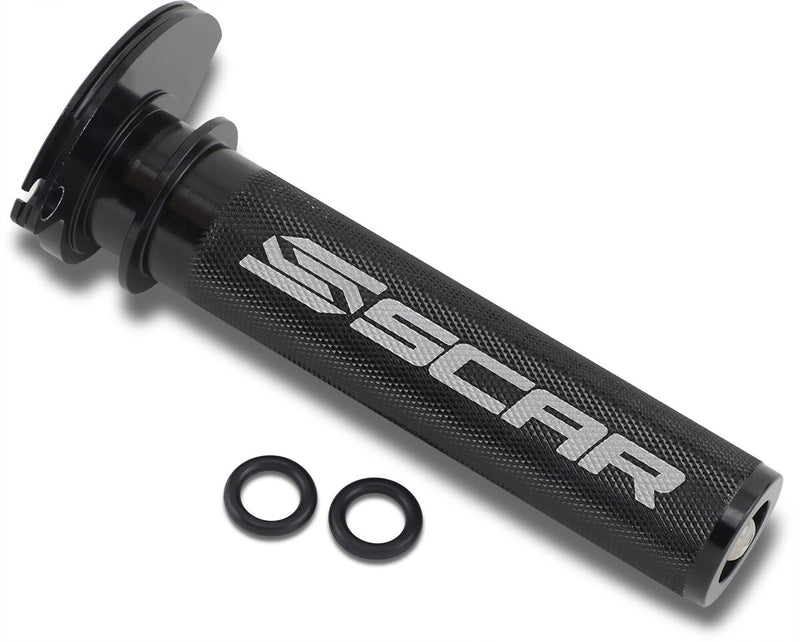 Motocross Aluminum Throttle Tube With Bearing Black For Gas Gas MC 125 2021-2024 - 22 MM