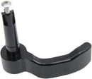 Billet Throttle Lever Black / Flat For Polaris SCRAMBLER 850 4X4 2015-2024 - 22 MM