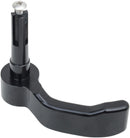 Billet Throttle Lever Black / Flat For Polaris 455 4X4 1999-2001 - 22 MM