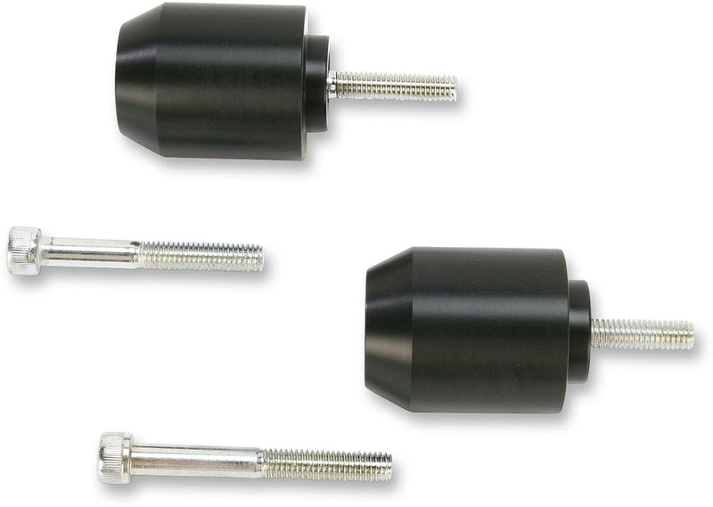 Bar End Sliders Black / Matte For Honda GROM 125 2014-2020