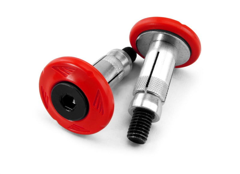 Grip Armor with Bar End Red