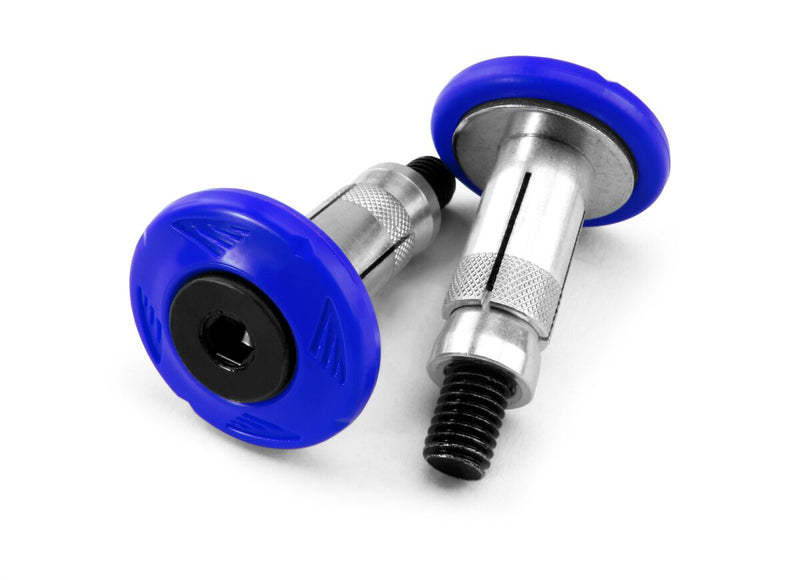 Grip Armor with Bar End Blue