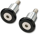 Handlebar Ends Black / Polished - 22 MM