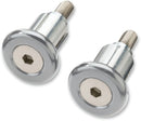 Handlebar Ends Polished / Silver - 22 MM